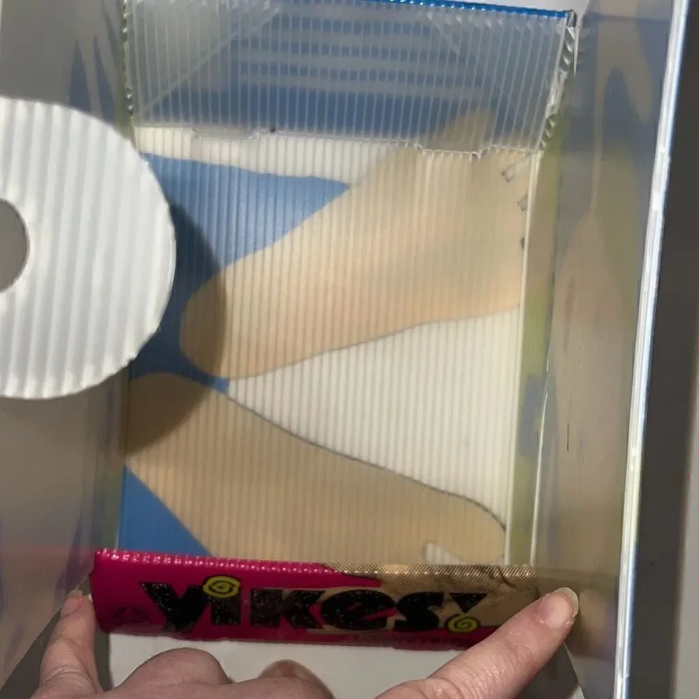 Yikes! Vintage Looneybins Pencil Case Box Recycled School READ